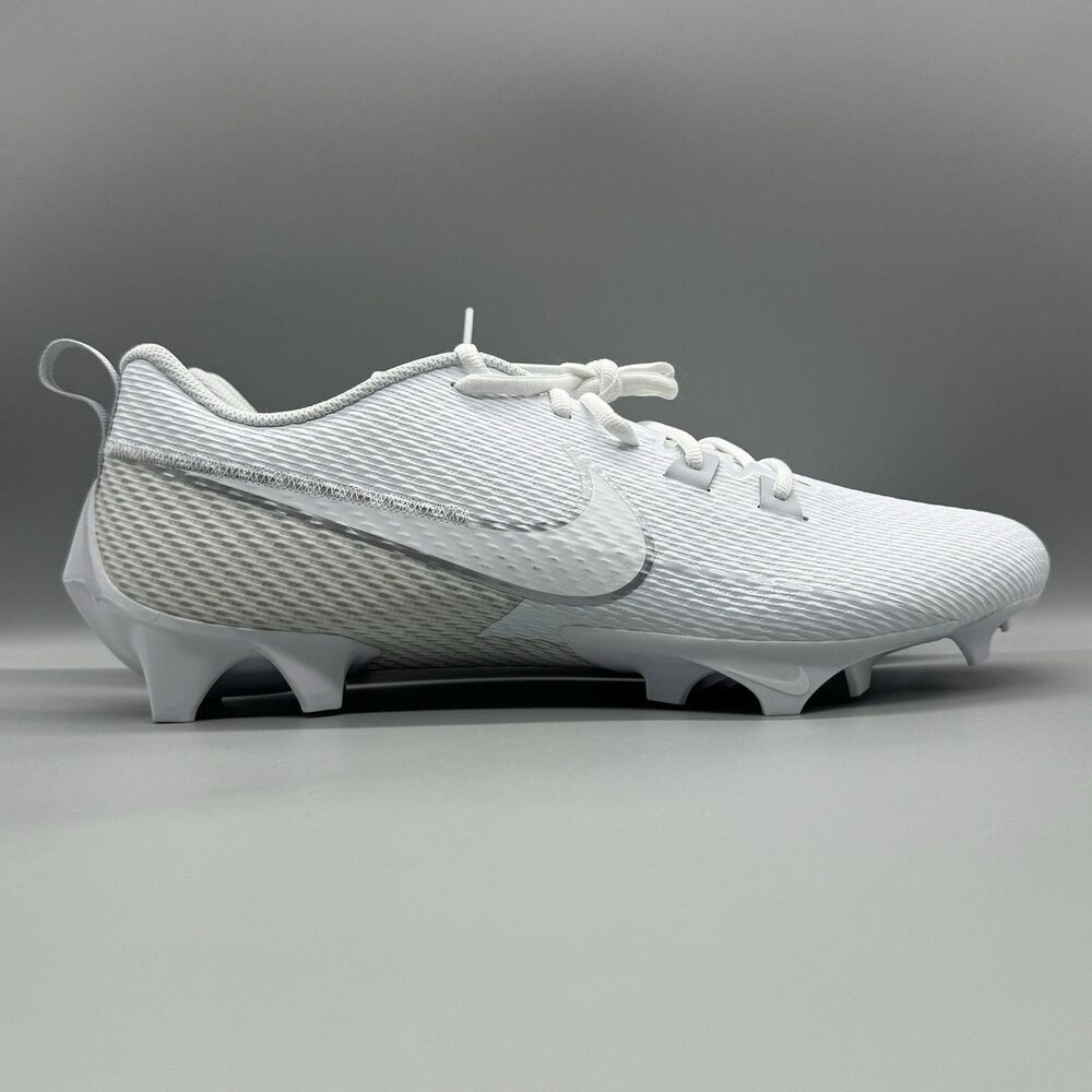 Nike Vapor Edge Speed 360 2 Size 14 Men White Silver Football Cleats DA5455-100